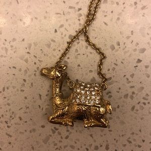 Kate spade camel pendant necklace